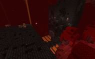 A bastion remnant (Image via Minecraft)